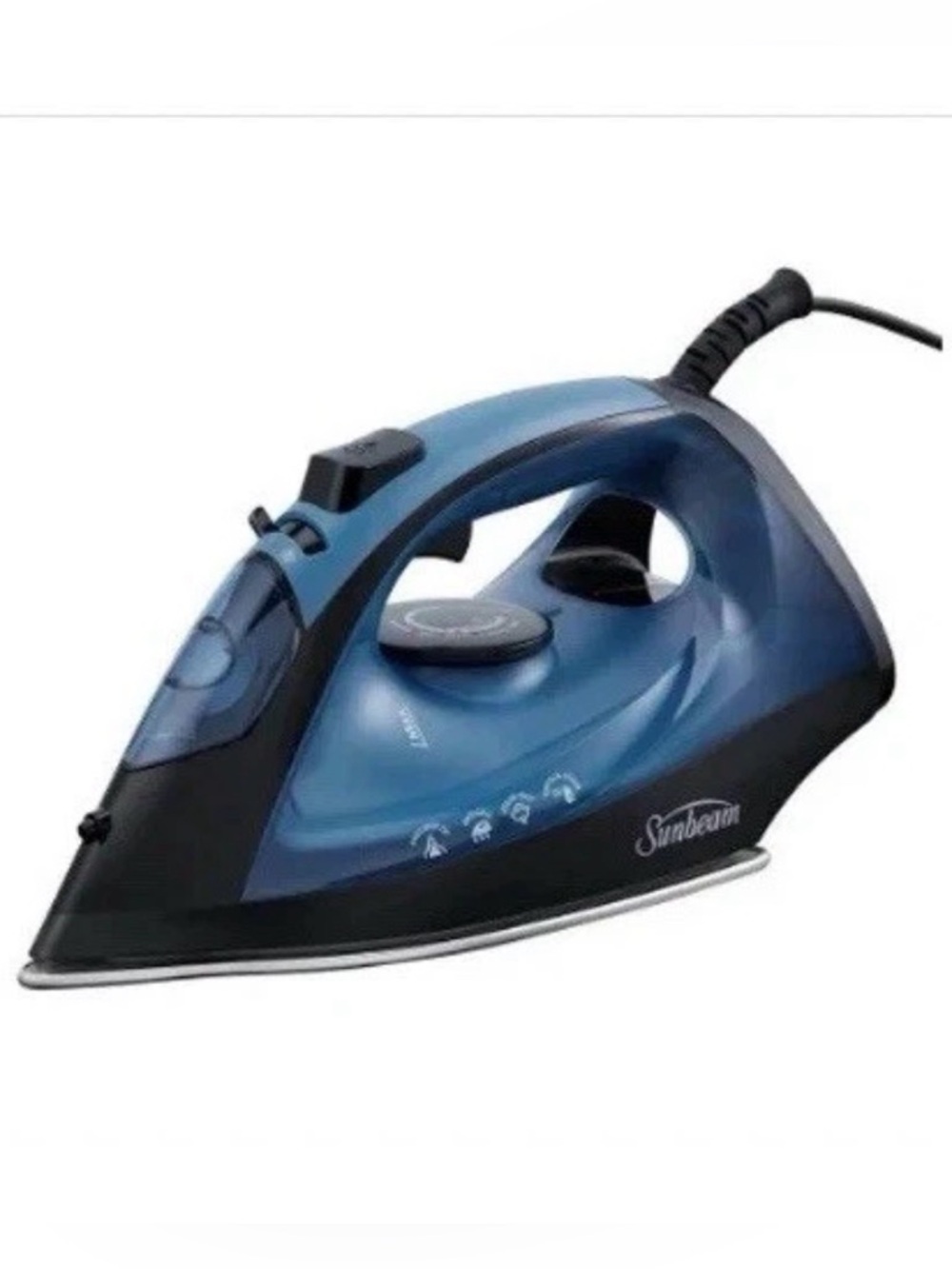 Sunbeam 1250 watt Classic Steam Iron Spray Mist, Auto Shut Off, 360 swivel cord